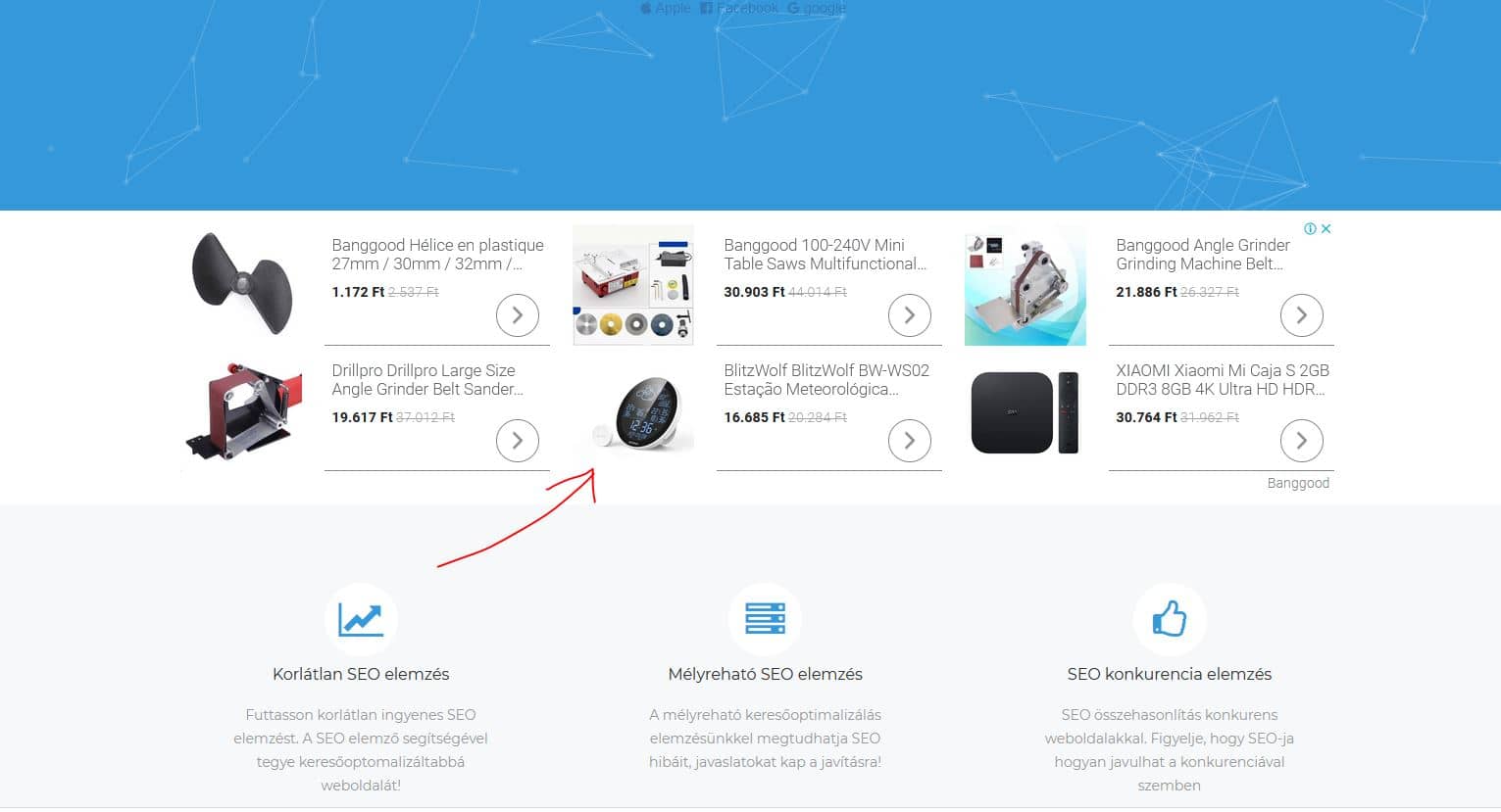 Google Ads display hirdetések
