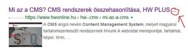 Google tilte vágás