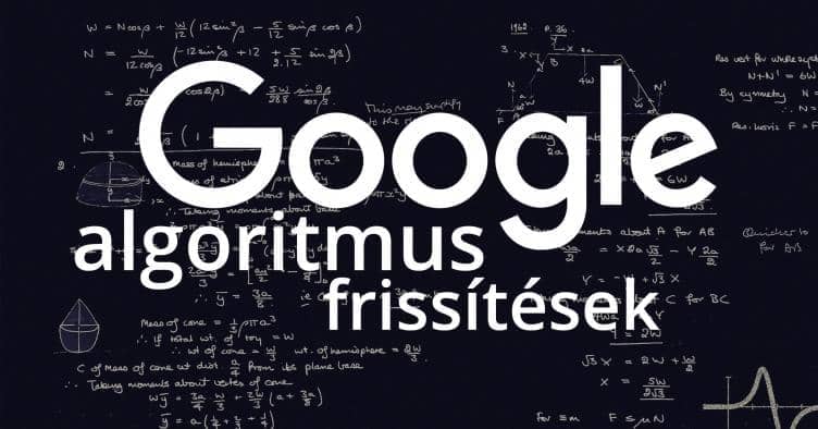 Google algoritmus frissítés követése